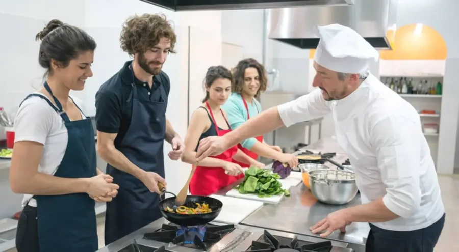 Explorando cursos de culinária para profissionais e entusiastas