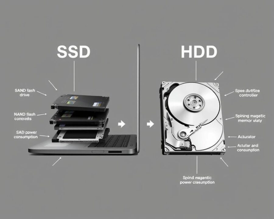 SSD vs HD para Notebooks: Entenda as Diferenças