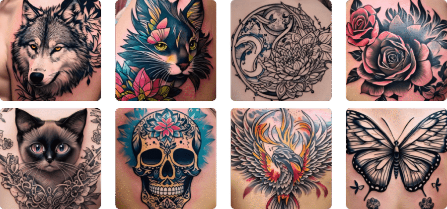 Aplicativo que ajuda a criar tatuagem com IA em poucos minutos