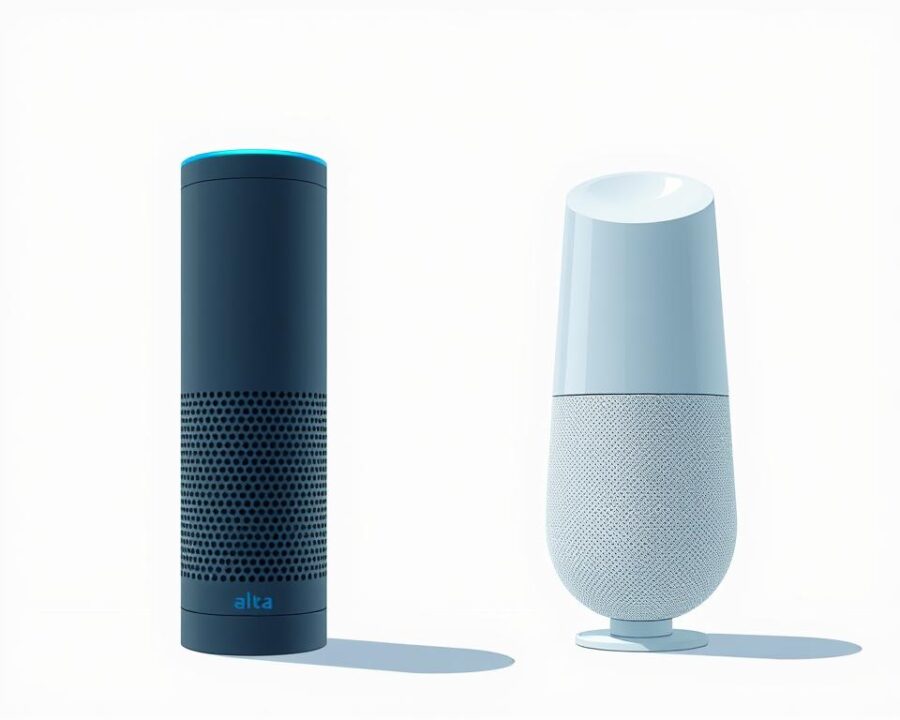 Comparação entre Alexa e Google Assistente