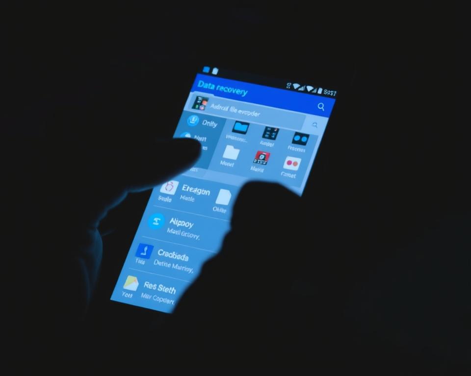 recuperação de dados Android