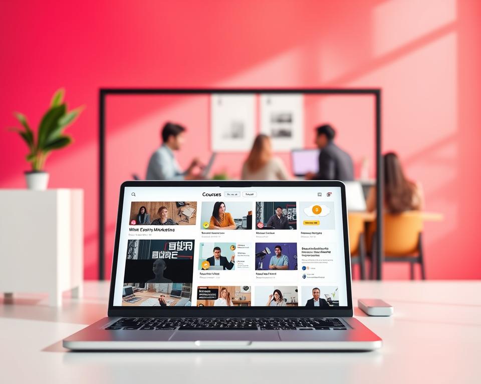 plataforma de ensino de marketing online
