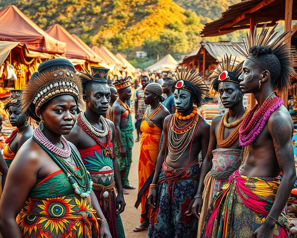 costumes inusitados na África