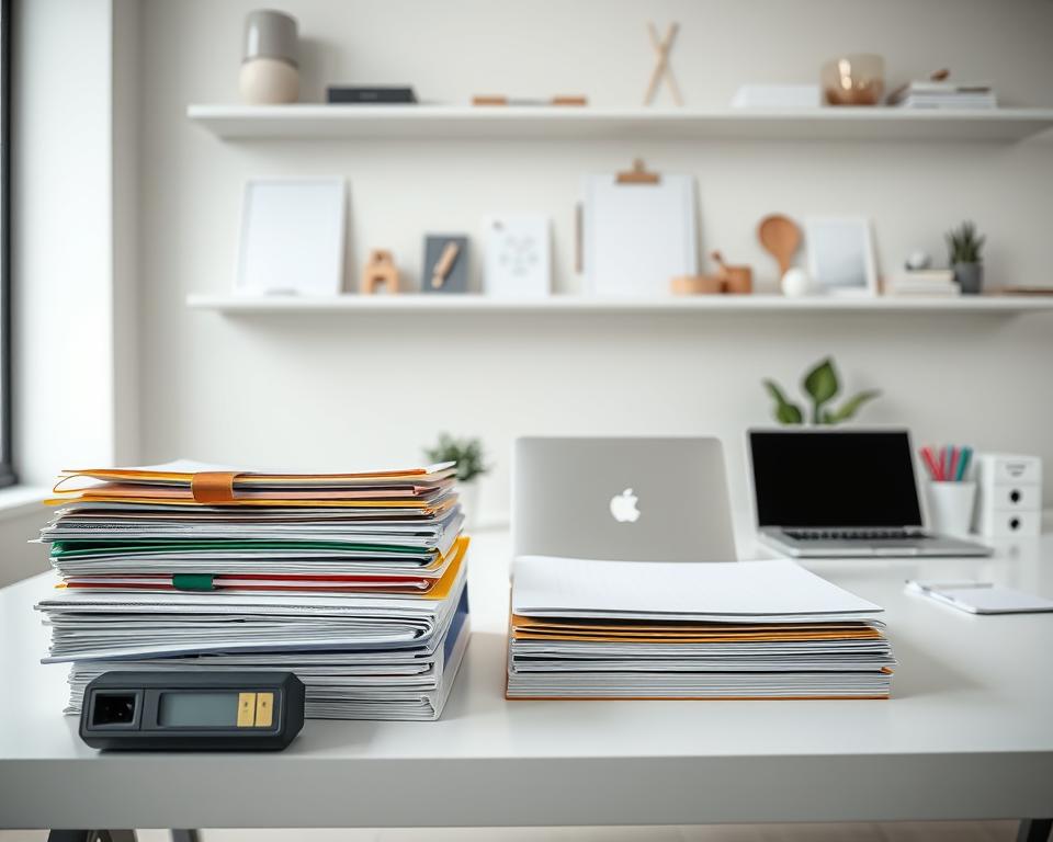 dicas de organização de documentos