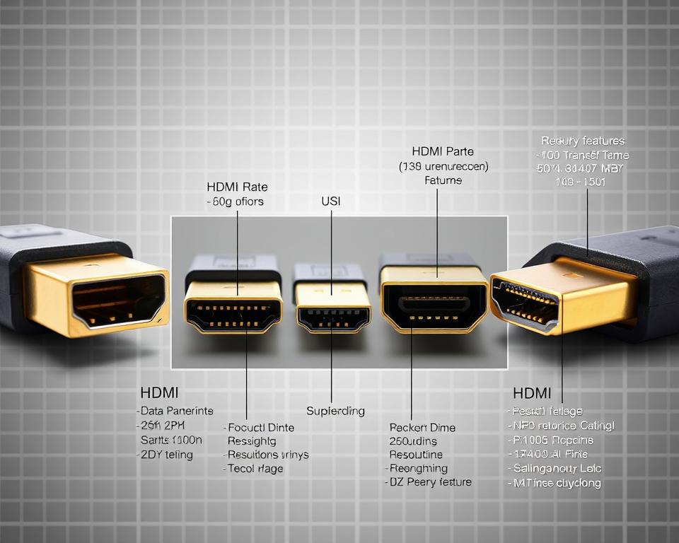 diferenças técnicas cabo HDMI