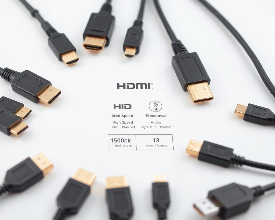 tipos de cabo HDMI