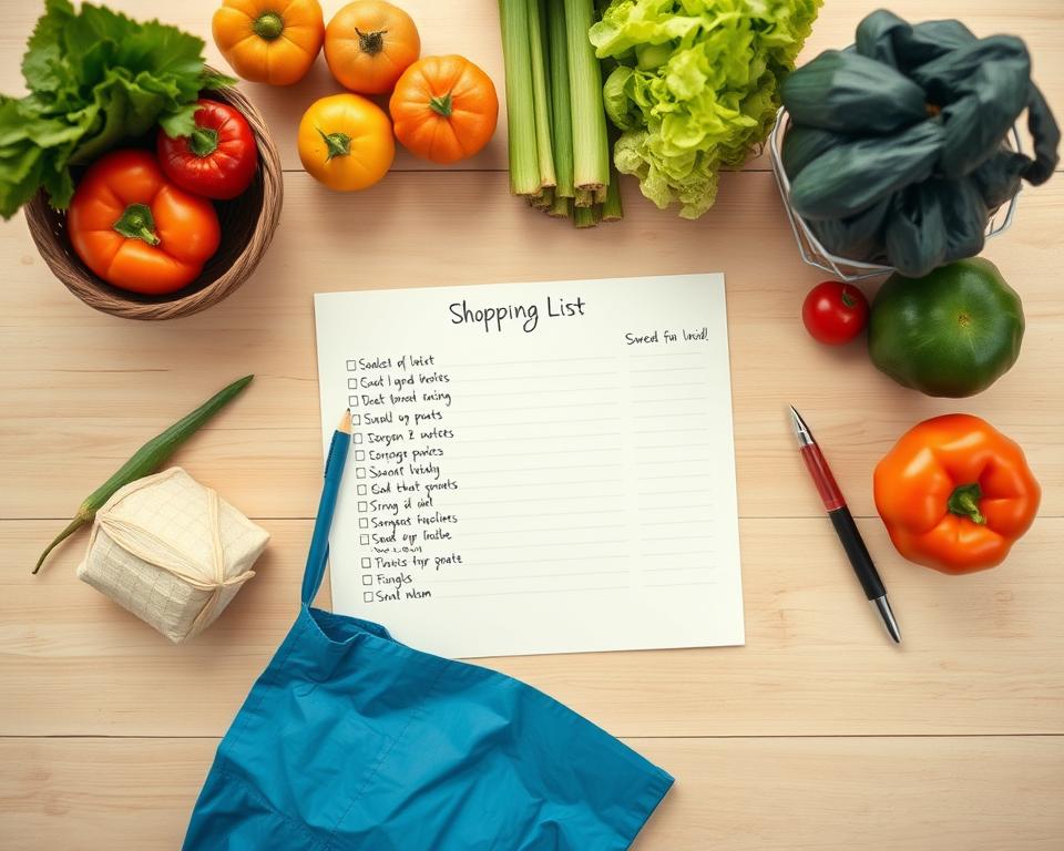 como economizar com lista de compras