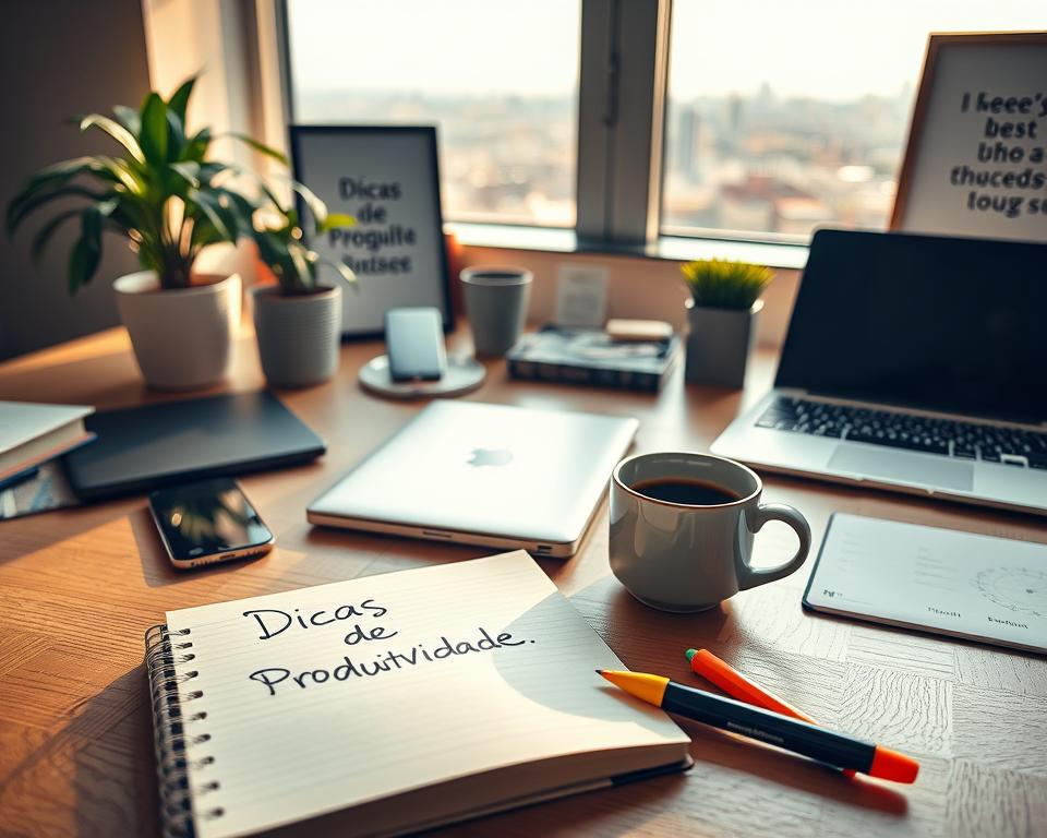 dicas de produtividade