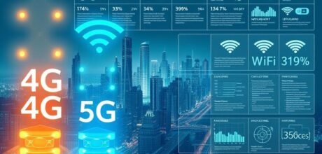 Diferença entre 4G, 5G e Wi-Fi Rápido Explicada