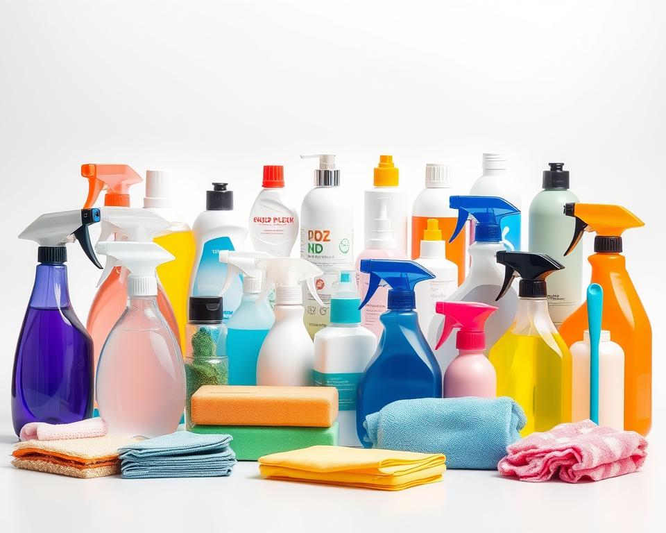 produtos de limpeza eficientes