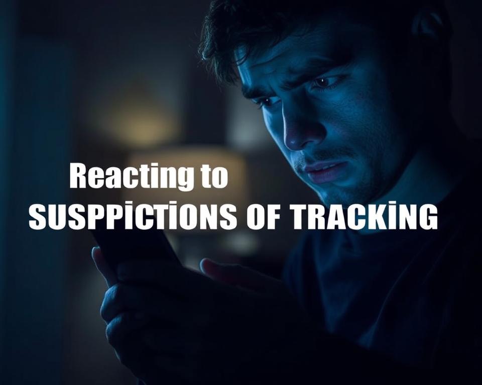 reagir a rastreamento