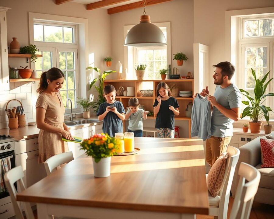 Dividindo Tarefas Domésticas em Família – Dicas