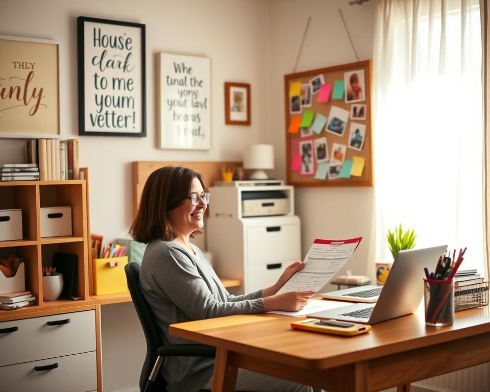 truques de organização para mães