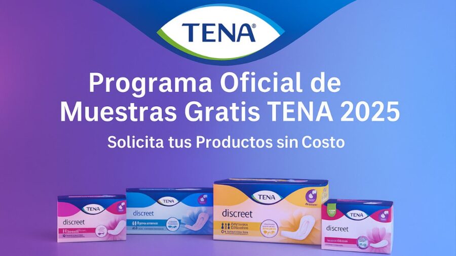 ¡Muestras gratis TENA con envío incluido! Descubre cómo pedirlas hoy