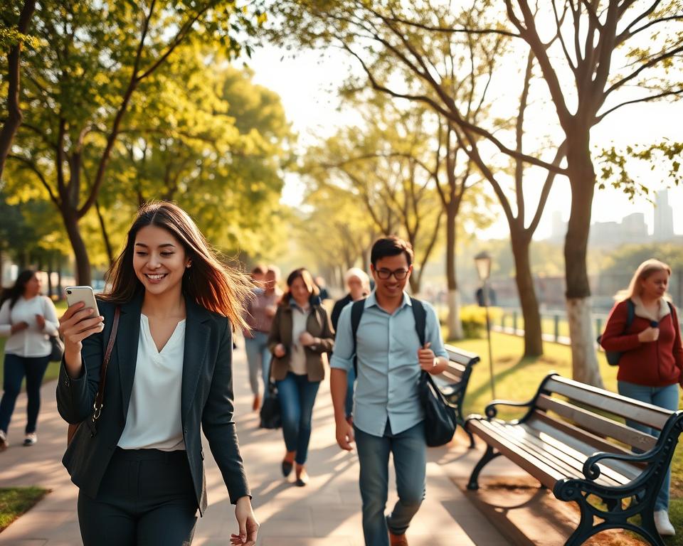 aplicativo que paga para andar