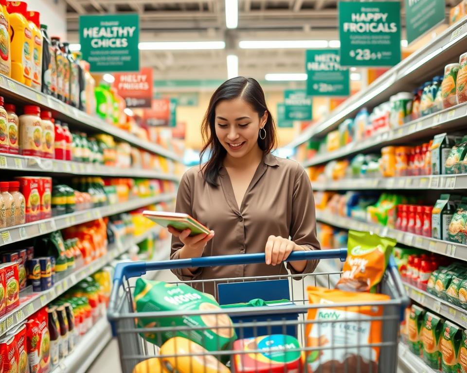 escolha consciente de produtos