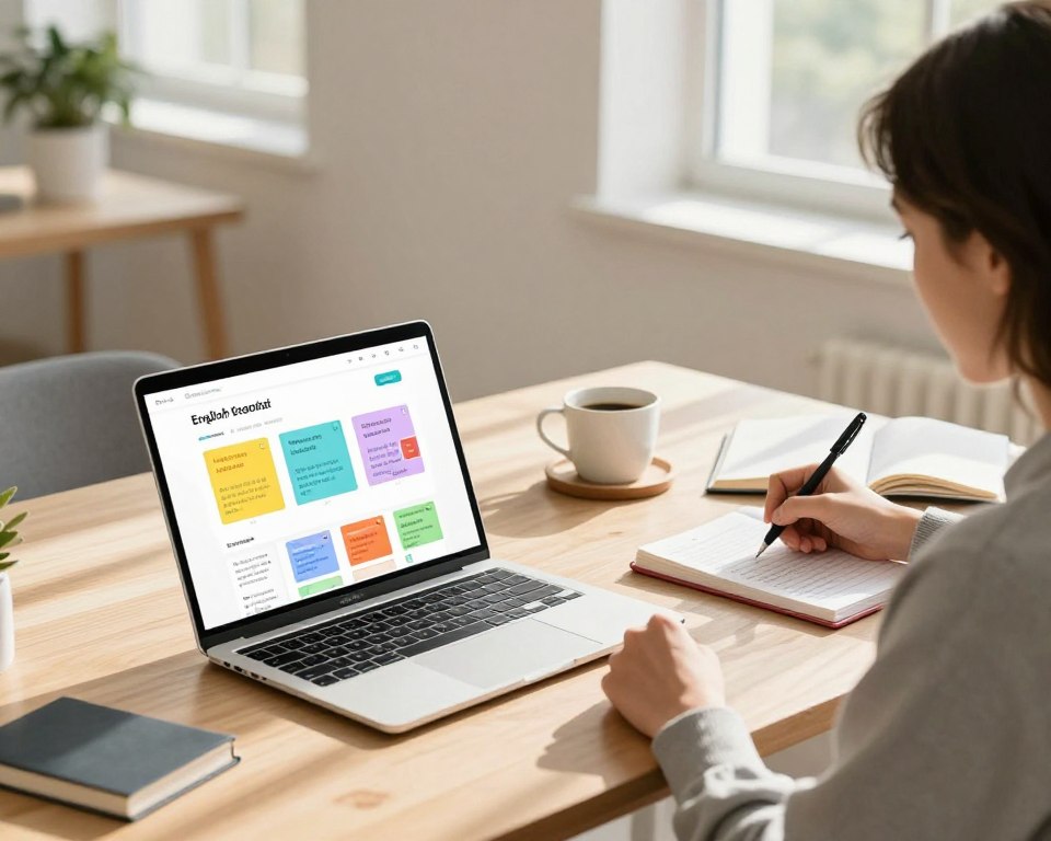 plataforma paga inglês