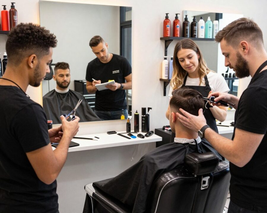 Curso de barbeiro profissional para iniciantes – Domine a arte da barbearia