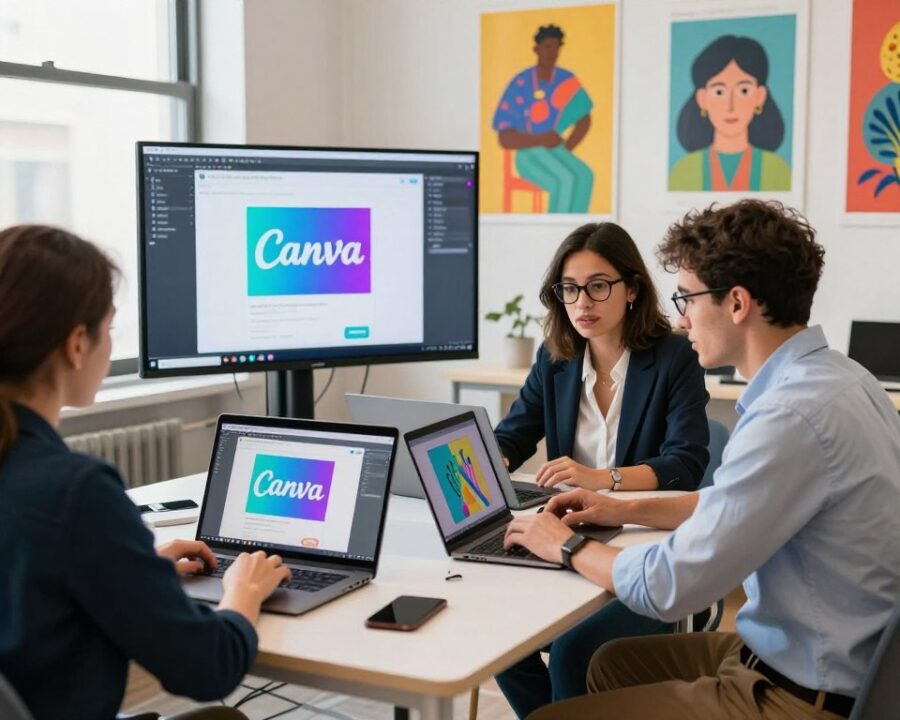 Curso de Design Gráfico Gratuito com Canva