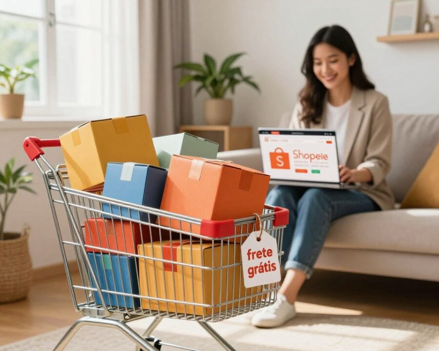 Formas de conseguir frete grátis na Shopee
