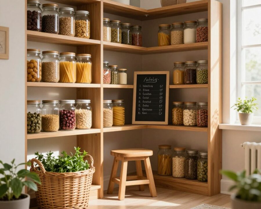 Organizando Sua Despensa Pequena de Forma Eficiente