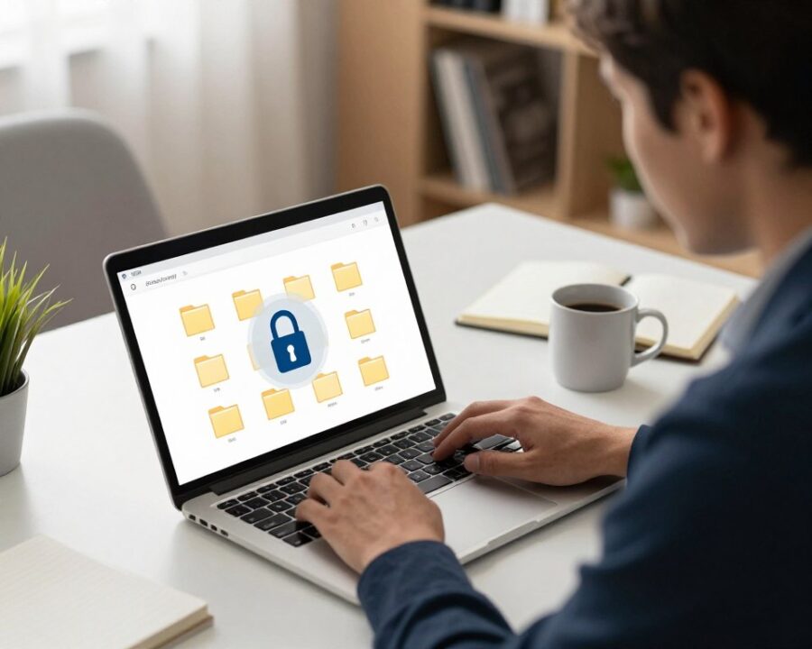 Como colocar senha em pastas específicas no computador