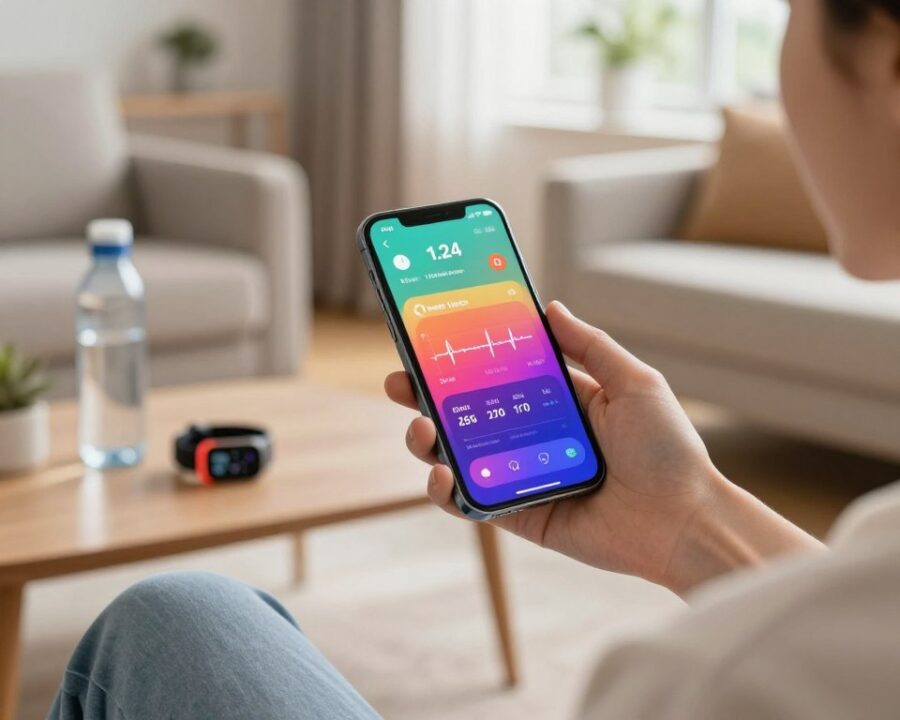 Aplicativos para monitorar a saúde e batimentos cardíacos