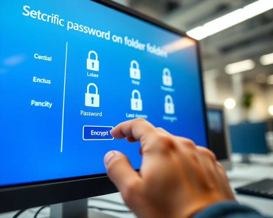 Como colocar senha em pastas específicas no computador