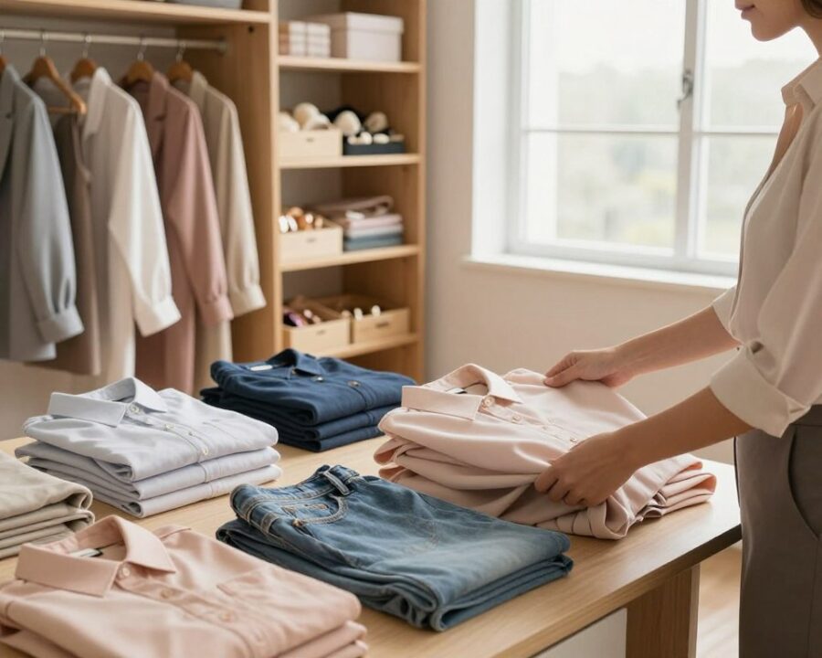 Como organizar o guarda-roupa com o método Marie Kondo