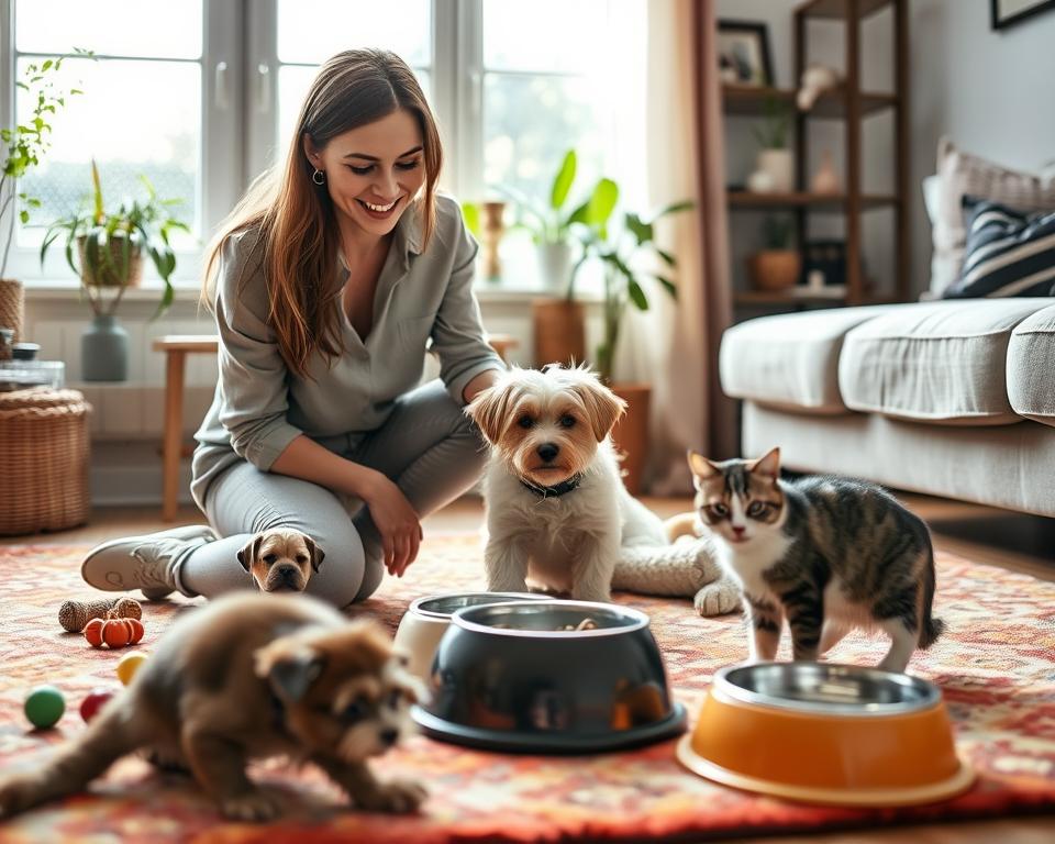 pet sitter atividades diarias
