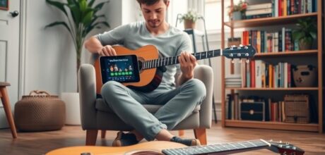 Aplicativos para aprender a tocar violão sozinho do zero fácil