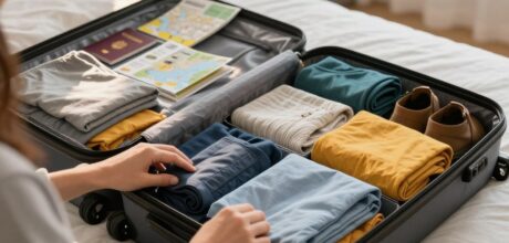 Como arrumar a mala de viagem para caber mais coisas
