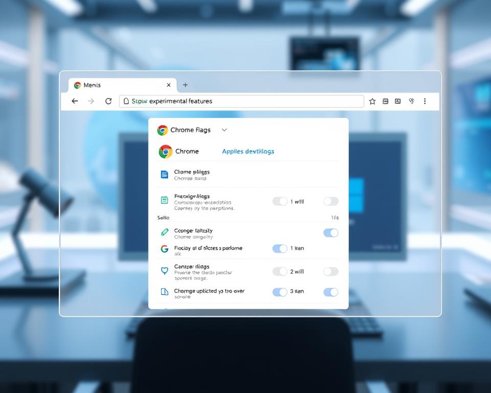 chrome menu flags