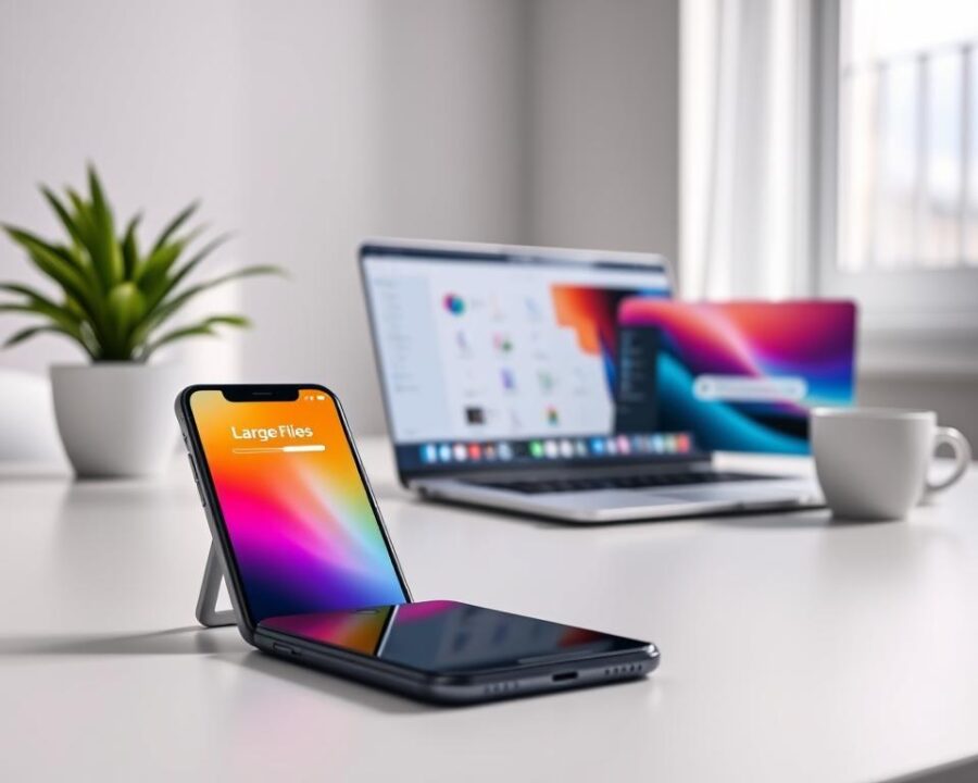 Como transferir arquivos grandes do celular para o PC sem cabo