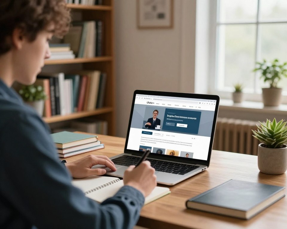 como escolher um curso online