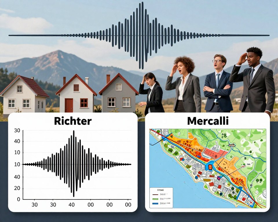 diferenças entre escala Richter e escala Mercalli