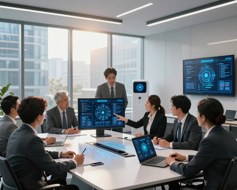 implementação empresarial com agente